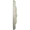 Ekena Millwork Amelia Ceiling Medallion (Fits Canopies up to 4 1/8"), Hand-Painted Clear Yellow, 15 3/4"OD x 5/8"P CM16AMCYF - alternate 3
